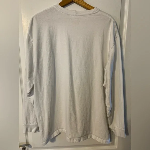 Carhartt Men's Classic White Long Sleeve Tee - Picture 3 of 4